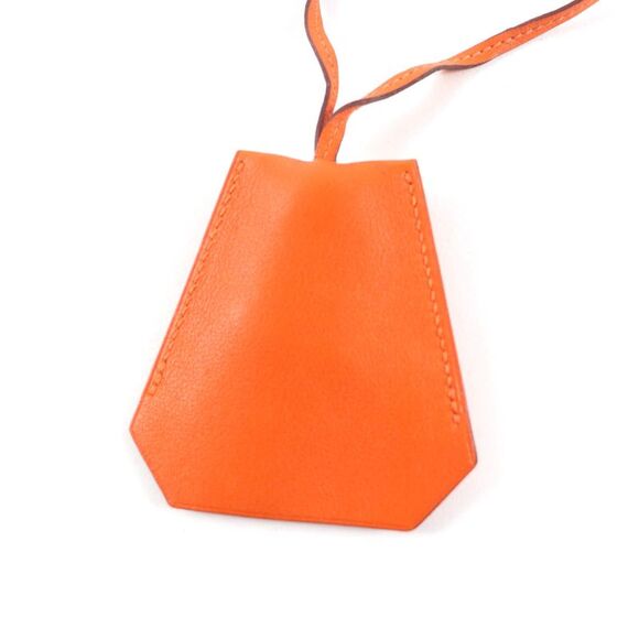 Hermes Clochette Leather Necklace
